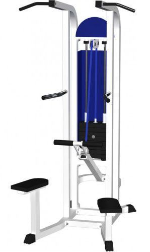 

ТУРНИК-БРУСЬЯ С РАЗГРУЖЕНИЕМ (ГРАВИТРОН) MB BARBELL MB 3.14