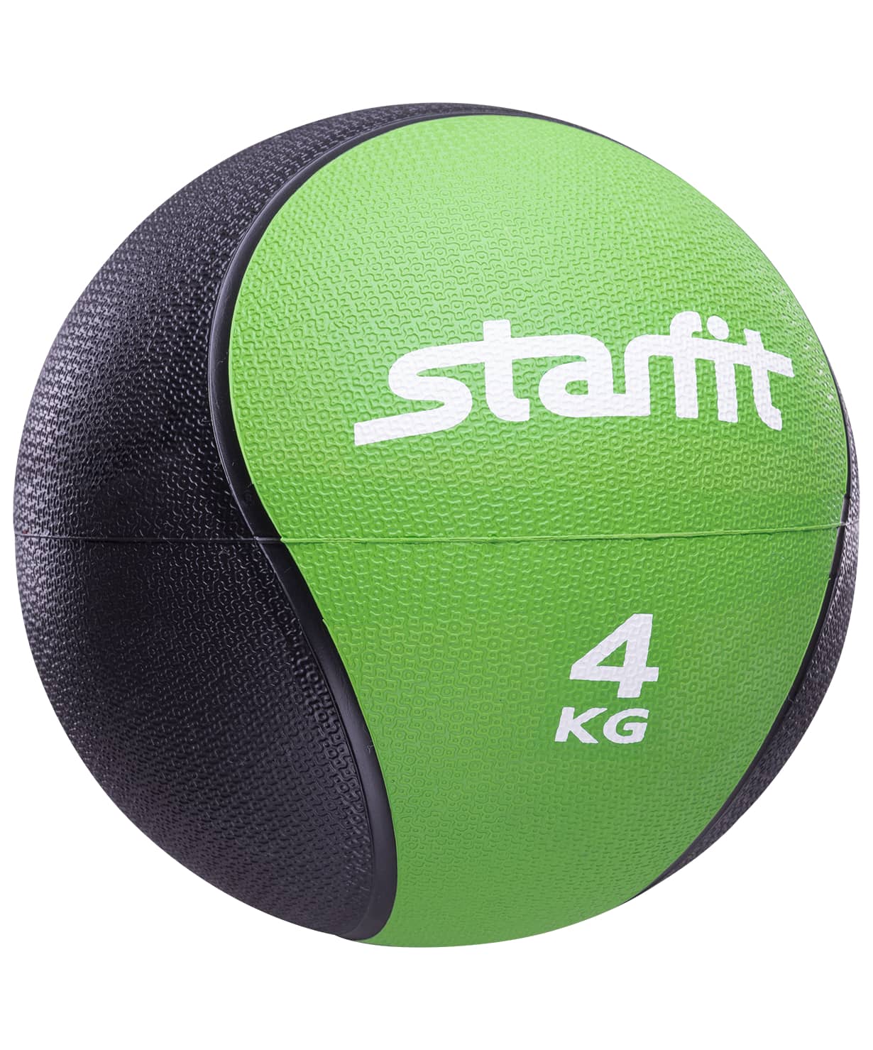 Медбол STARFIT Pro GB-702, 4 кг, зеленый 1/4