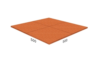 

Резиновая плитка Rubblex Standart 1000x1000