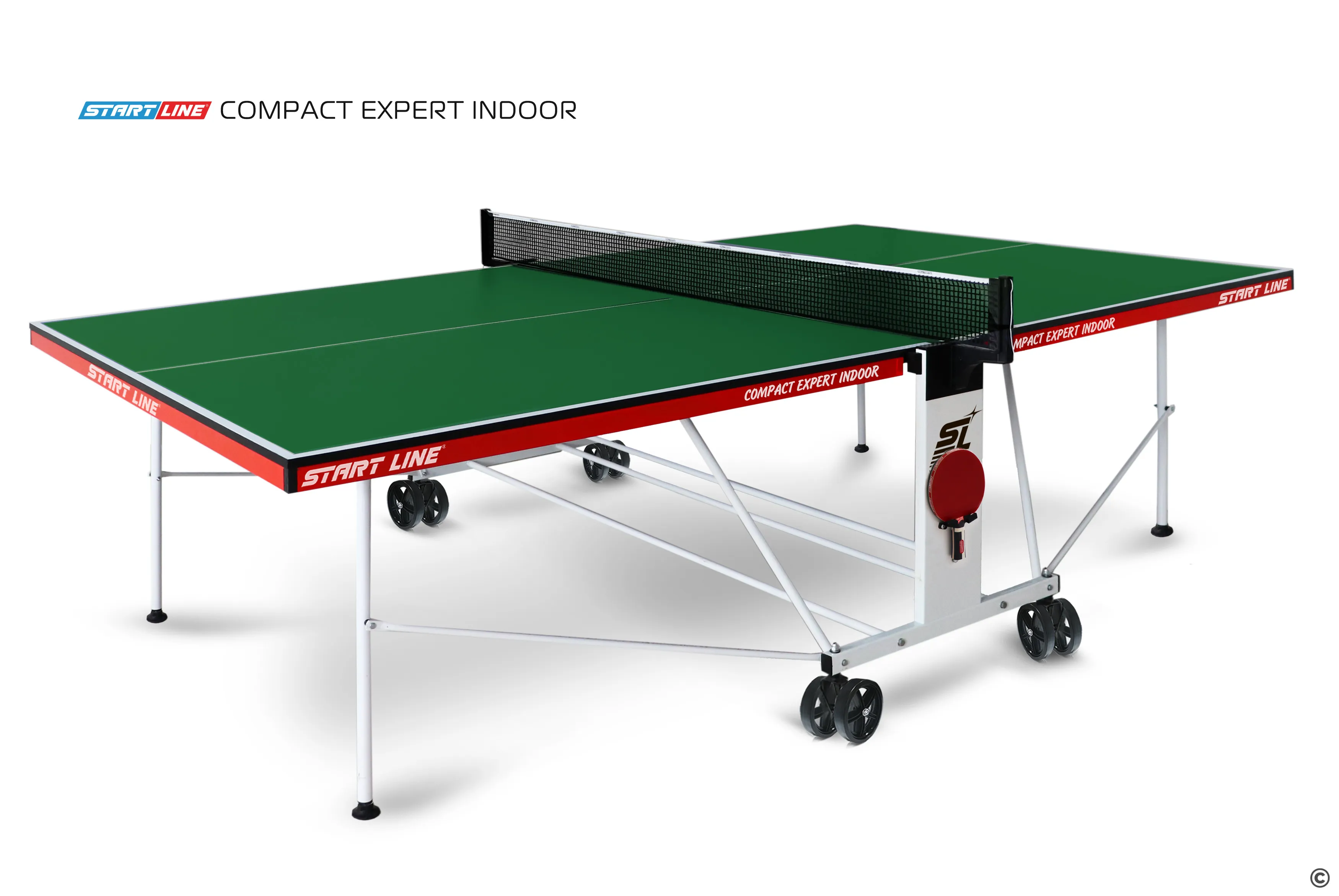 

Стол теннисный Compact EXPERT, зелёный