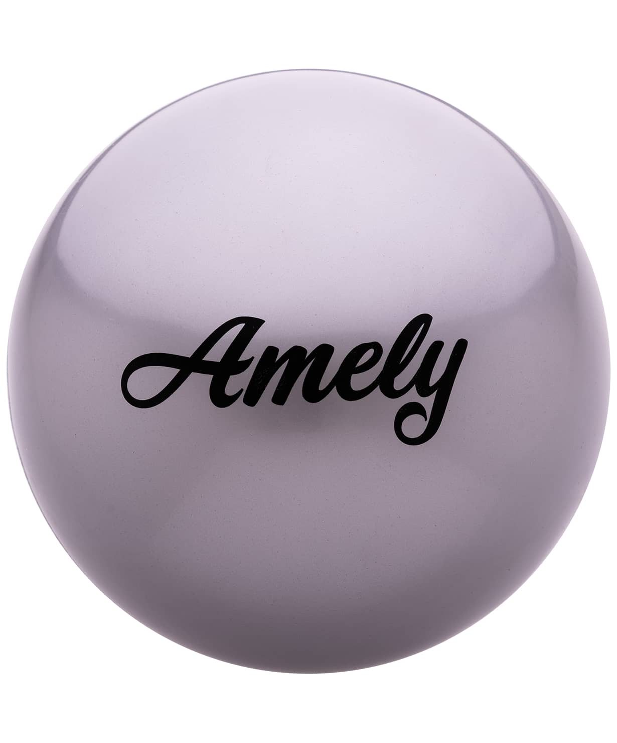 Мяч для х/г Amely AGB-101 19 см, серый