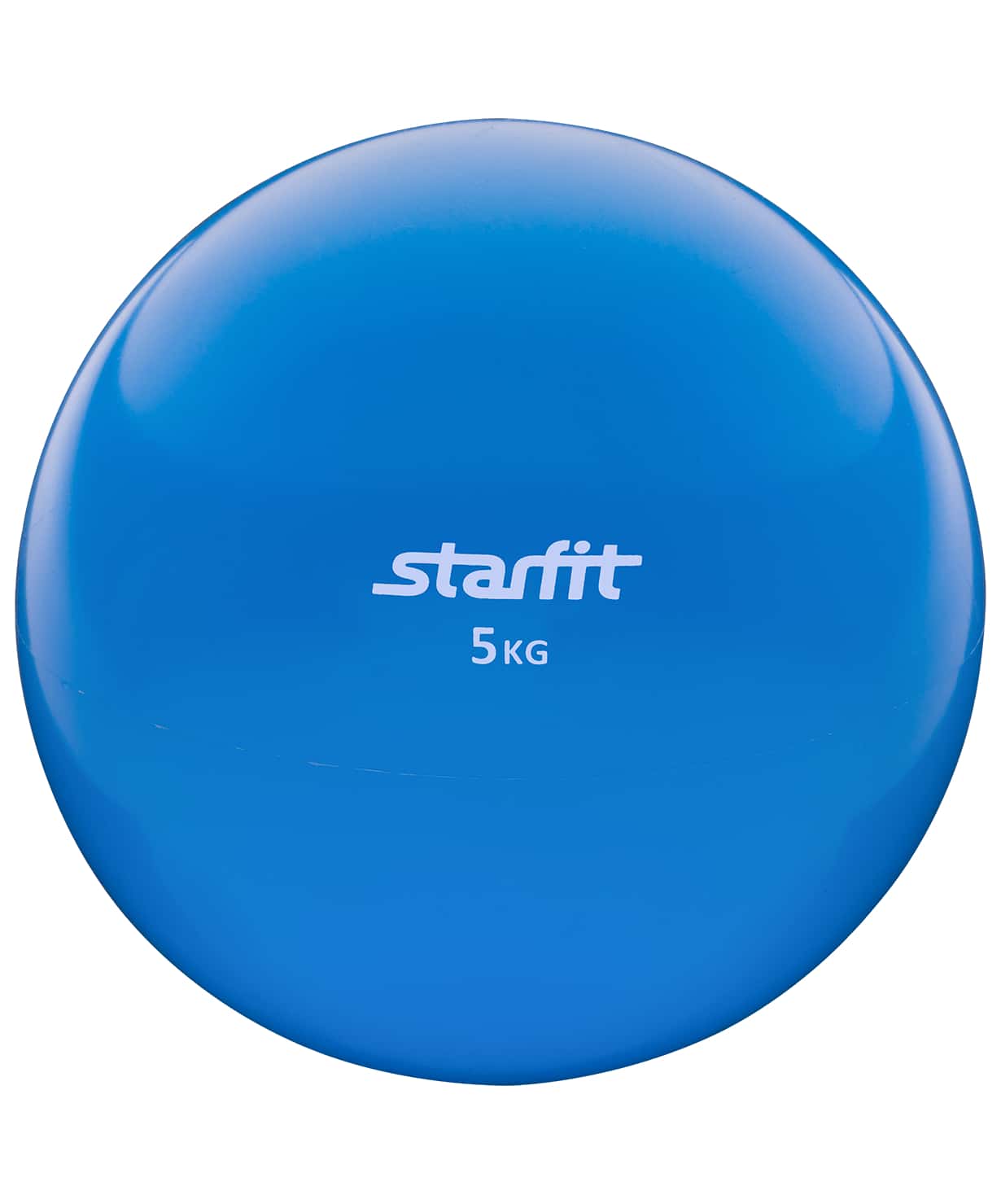 Медбол STARFIT GB-703, 5 кг, синий 1/2
