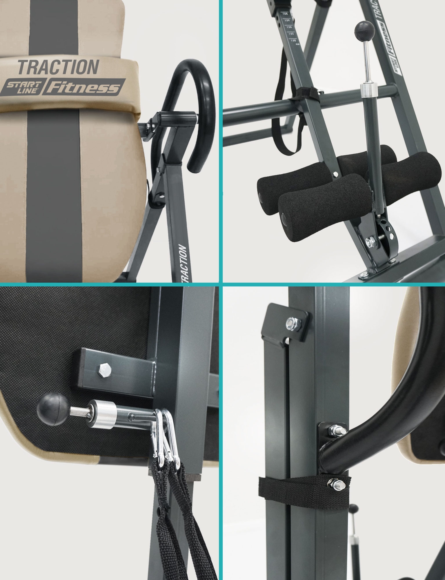 Инверсионный стол TRACTION с подушкой