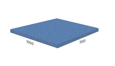 

Резиновая плитка Rubblex Sport 1000x1000