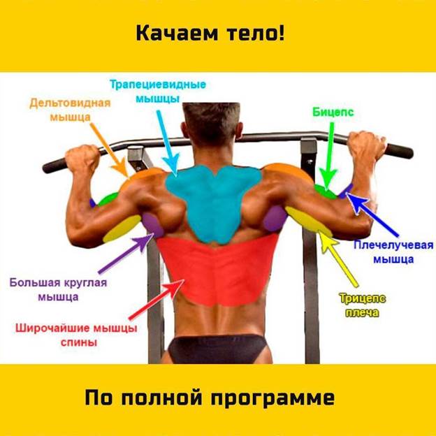подтягивания дыхание