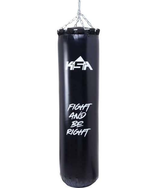 Мешок боксерский KSA PB-02, 75 см, 15 кг, ПВХ, черный