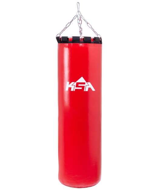 Мешок боксерский KSA PB-01, 150 см, 80 кг, тент, красный