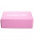 Блок для йоги STARFIT Core YB-200 EVA, 8 см, 115 гр, 22,5х15 см, розовый пастель