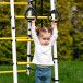 Детский спортивный комплекс для дачи ROMANA Fitness (Фитнес, желтый/серый)