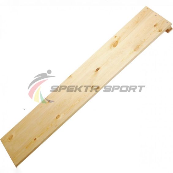 Доска наклонная навесная 2000х260х40 мм (дерево) зацеп - брусок