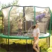 Батут с защитной сеткой 488 см каркасный - KedaJump Jumpinator 16FT