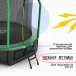 Батут с защитной сеткой 488 см каркасный - KedaJump Jumpinator 16FT