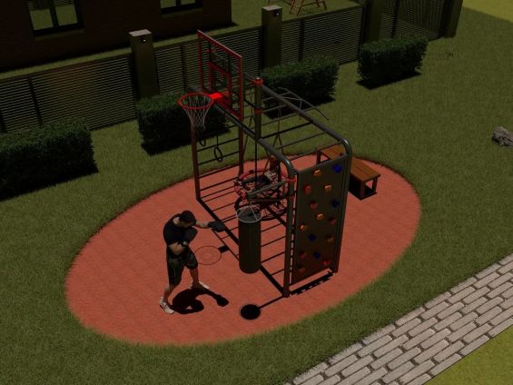 П-образный комплекс  (Игровой) 