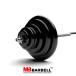 Штанга обрезиненная MB Barbell Atlet 80кг