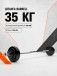 Штанга обрезиненная MB Barbell Atlet 35кг