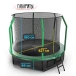 Батут с защитной сеткой 427 см каркасный - KedaJump Jumpinator 14FT