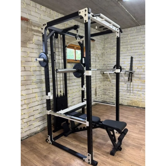 Силовая рама Barfits PR-60R с турником + опция Верхняя-нижняя тяга (грузоблок)