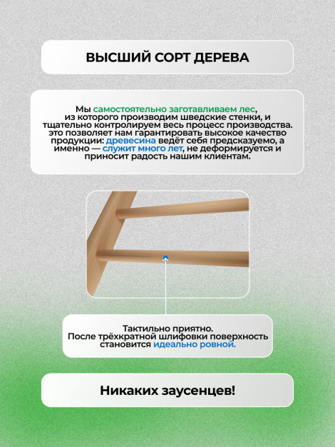 Деревянный спортивный комплекс "Арфа"