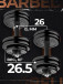 Гантели разборные MB Barbell MB-FdbM-At4 26.5кг 2шт