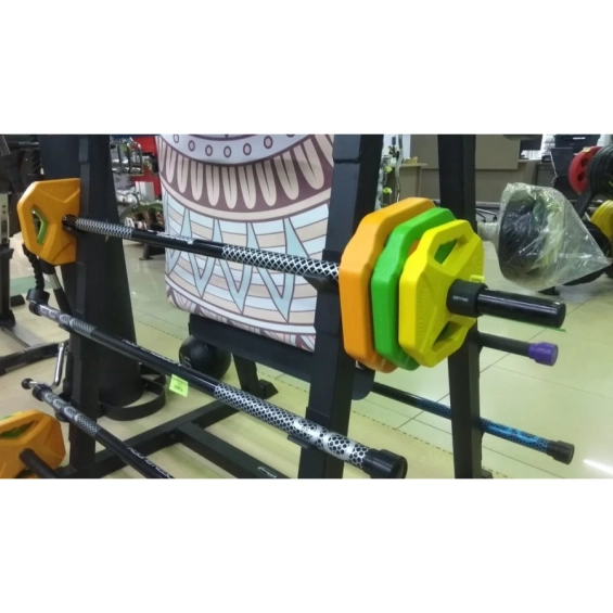 Бодипамп MD Buddy MD3016B 20 кг, цветной гриф