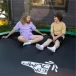 Батут с защитной сеткой 366 см каркасный - KedaJump Jumpinator 12FT