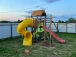 Детская площадка IgraGrad Панда Фани с балконом и трубой
