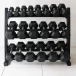 Гантельный ряд от 1 до 10 кг (10 пар) шаг 1 кг Gymmaster ANA-101