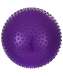 Мяч гимнастический массажный STARFIT GB-301 65 см, фиолетовый (антивзрыв) 1/10