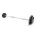 Штанга неразборная с черными дисками МВ Barbell MB-BarMW-B15