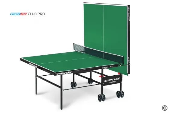Стол теннисный Club-Pro, зелёный