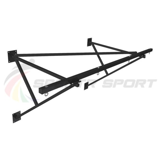 Консоль для подвесных снарядов (для 5 элементов) пристенная 3000х1500 мм