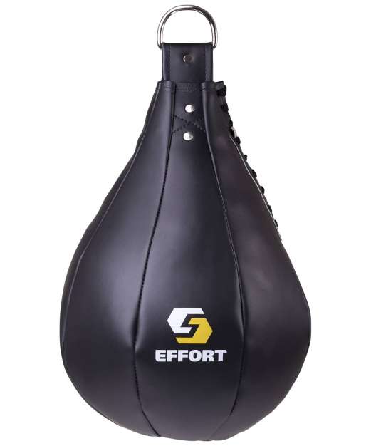 Груша боксерская Effort Е521, к/з, 5 кг, черный
