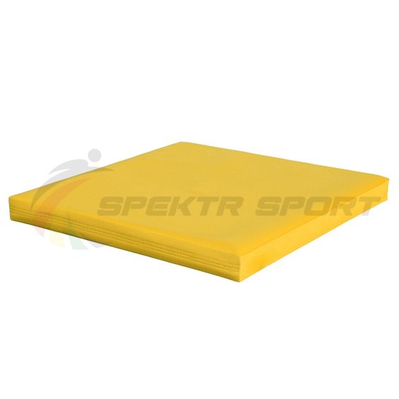 Мат гимнастический 1х1х0.05 материал искожа, плотность 25 кг/м3