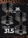 Гантели разборные MB Barbell MB-FdbM-At4 31.5кг 2шт