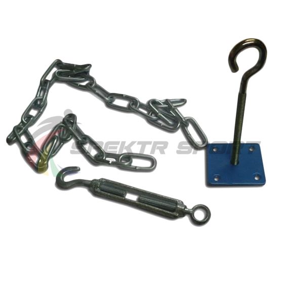 Крепление для коней, козлов (пластина, цепь, талреп)