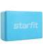 Блок для йоги STARFIT Core YB-200 EVA, 8 см, 115 гр, 22,5х15 см, синий пастель