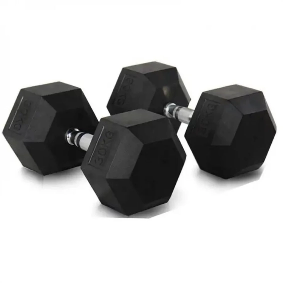 Гантельный ряд от 1 до 10 кг (10 пар) шаг 1 кг Gymmaster ANA-101