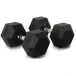 Гантельный ряд от 1 до 10 кг (10 пар) шаг 1 кг Gymmaster ANA-101
