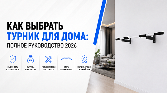 Как выбрать турник для дома: полное руководство 2026