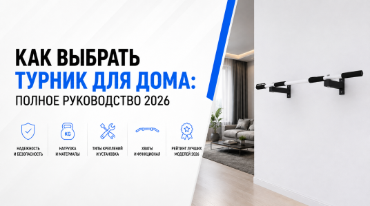 Как выбрать турник для дома: полное руководство 2026
