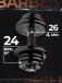 Гантель разборная MB Barbell MB-FdbM-At24 24кг
