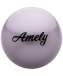 Мяч для х/г Amely AGB-101 19 см, серый