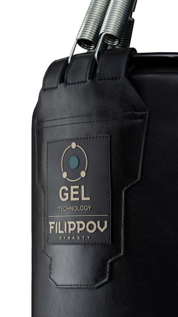БОКСЕРСКИЙ МЕШОК PREMIUM GEL FILIPPOV. КОЖА 130см/100кг
