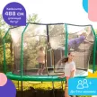Батут с защитной сеткой 488 см каркасный - KedaJump Jumpinator 16FT