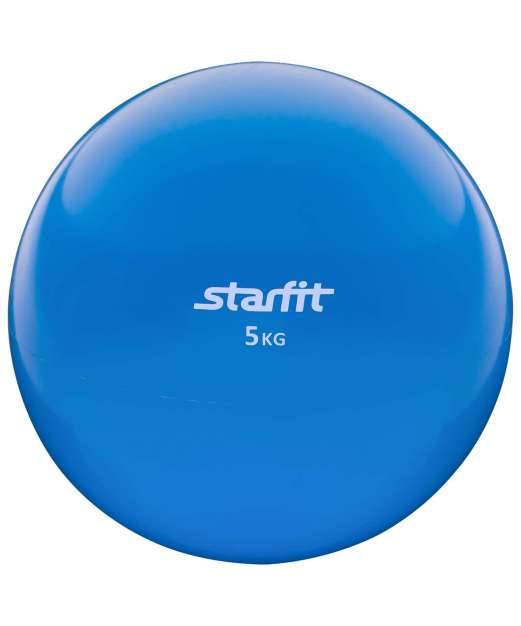 Медбол STARFIT GB-703, 5 кг, синий 1/2