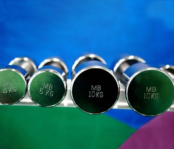 НАБОР ХРОМИРОВАННЫХ ГАНТЕЛЕЙ 1-10 КГ 20 ШТ. СО СТОЙКОЙ BARBELL