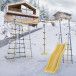Детский спортивный комплекс для дачи ROMANA Богатырь Плюс - 2 (желтый/серый)