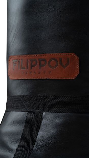 Детский спарринг-партнёр FILIPPOV 130 см, натуральная кожа