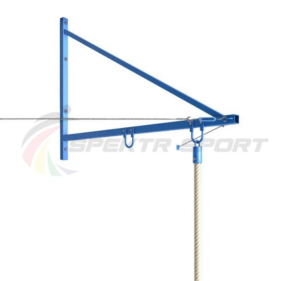 Консоль для канатов с выступом 2000мм (2 снаряда) (с тросами) усиленная