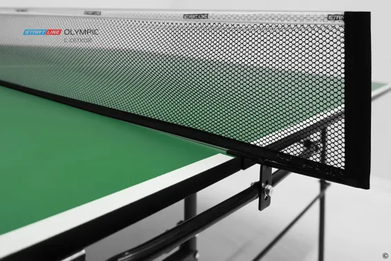 Стол теннисный Olympic с сеткой, зелёный
